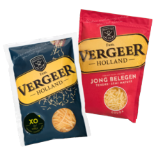 Vergeer geraspte kaas